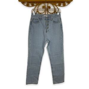 New Princess Polly Fall in Line jeans light wash nwt sz 6